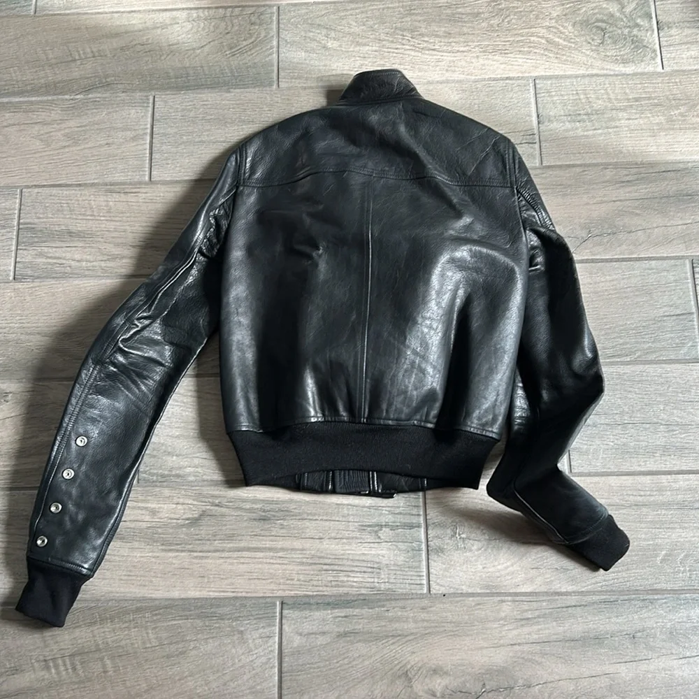 Rick Owens leather jacket - Picture 4 of 6